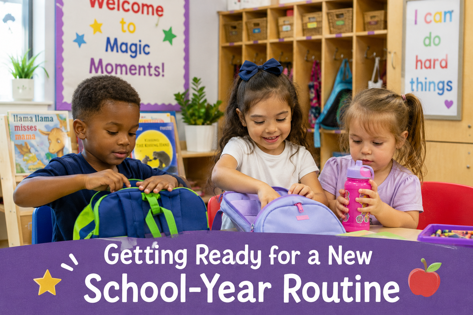 Helping Your Child Transition Back to a School-Year Routine