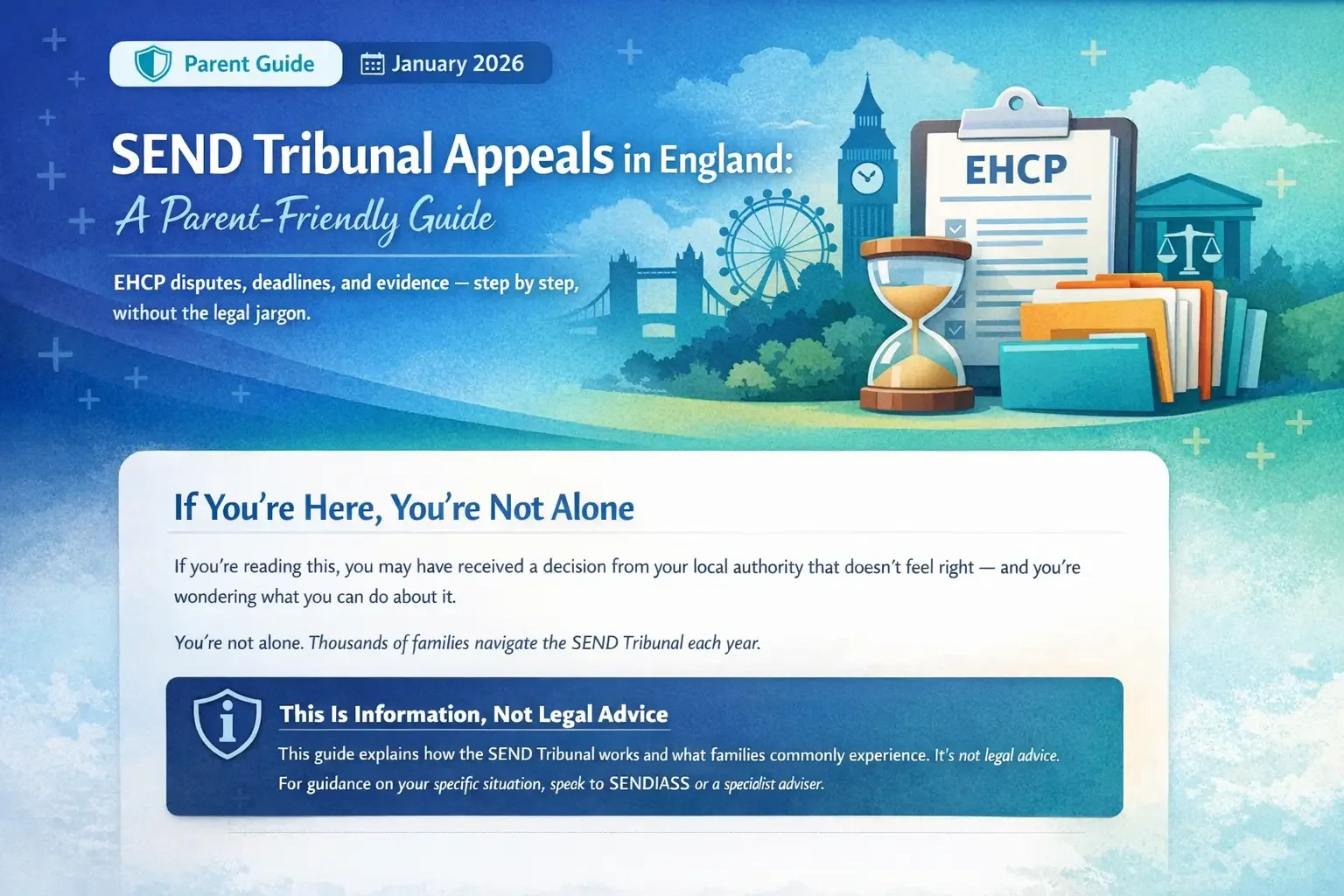 SEND Tribunal Appeals in England: A Parent-Friendly Guide to EHCP Disputes, Deadlines and Evidence
