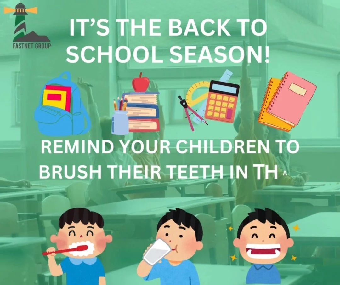 ✨ Back to School, Back to Brushing! ✨
As little ones get ready for school — uniforms on, bags packed, lunches made — let’s not forget that 2 minutes of brushing 🦷 is just as important as pencils and books. 📖✏️
A healthy smile = a