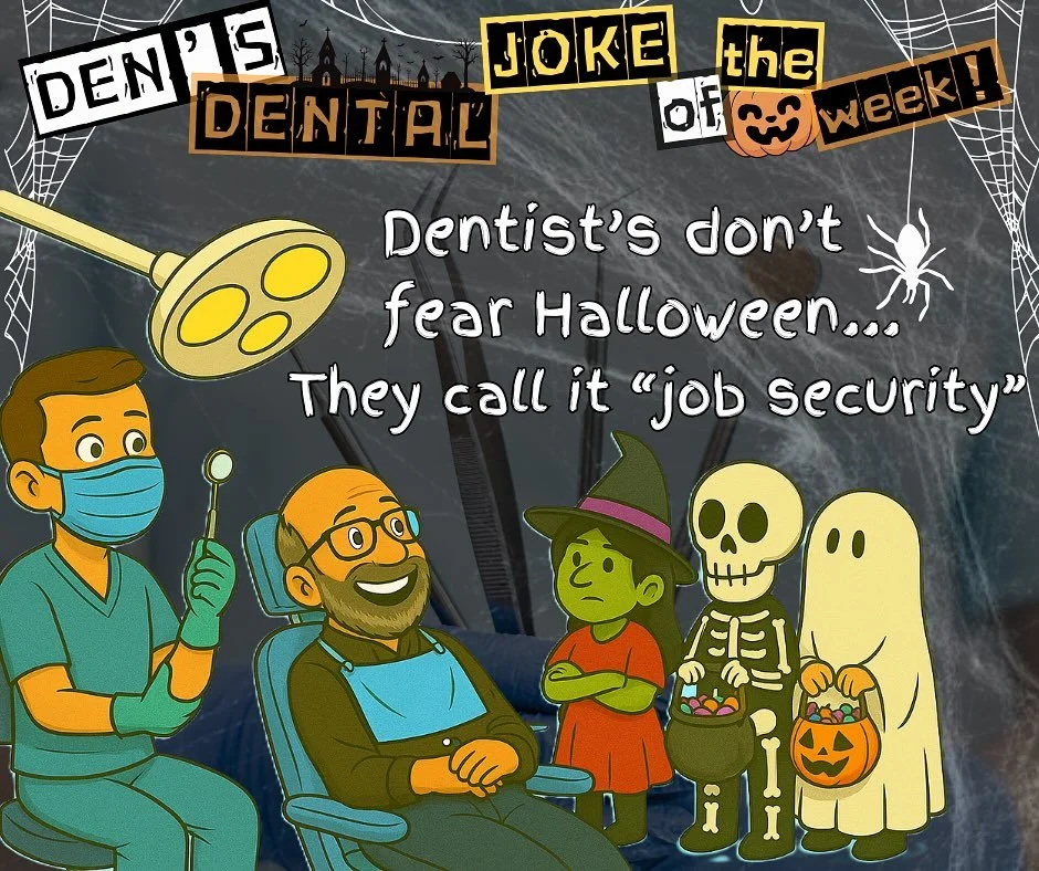 I suppose for some professionals its the perfect time of year π€£ππ¦
Den’s Dental Insights are frightening around the spooky season π¦·π
Is your practice ready for the queues of candy crazed kids this year? π¬π
Let us know does your practice