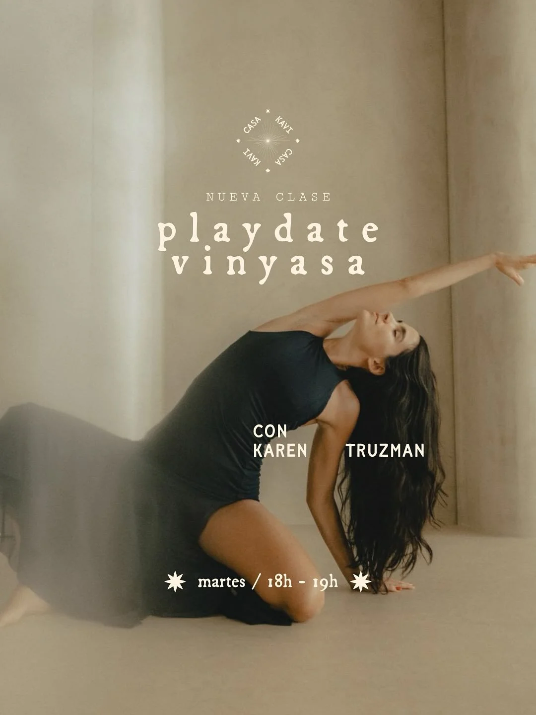 El movimiento se convierte en encuentro, juego y expresión. ✨
Nuevas clases y horarios para seguir explorando juntos:
🌀 Playdate Vinyasa con @karentruzman 
Martes / 18h - 19h
💃 Dance Flow con @cristinalopez 
Jueves / 18h - 19h
🌸 Expresi