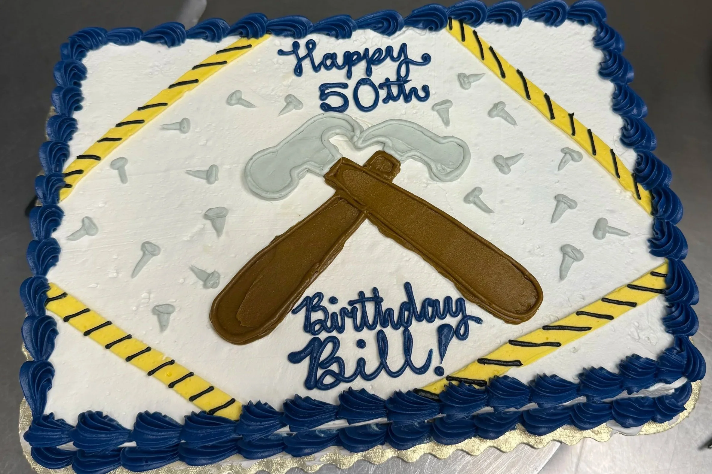 Handyman Birthday Cake