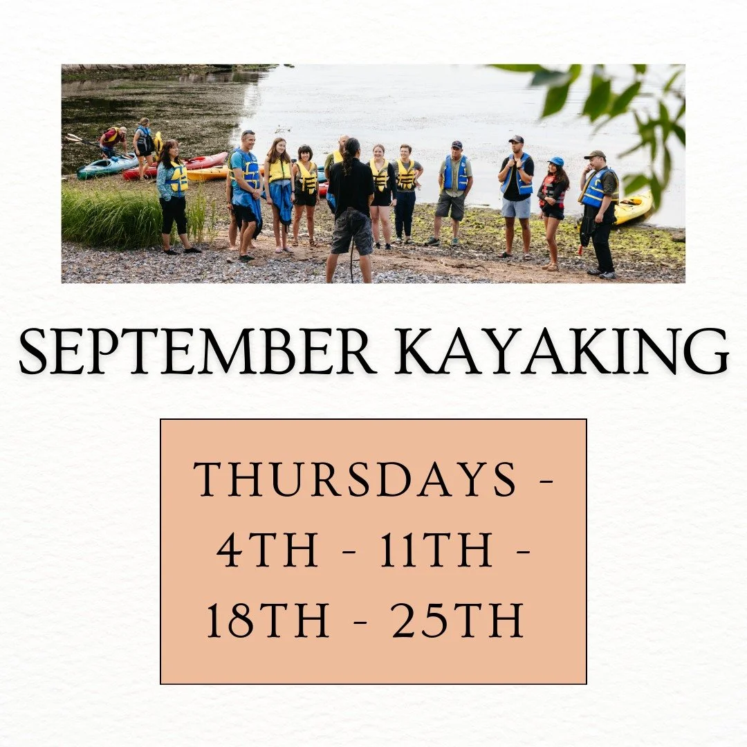 There's still plenty of beautiful weather left to enjoy!🌞 Our Sunset Kayaks with @gofundy are departing every Thursday in September. 

#firstnationsstorytellers #indigenoustourism #discoversj #explorenb #kayaking