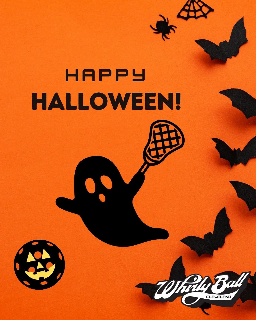 Happy Halloween! We hope you have a &quot;Whirly&quot; fun time! #cleveland #clevelandohio #whirlyball #gaming #indooractivities #ohio