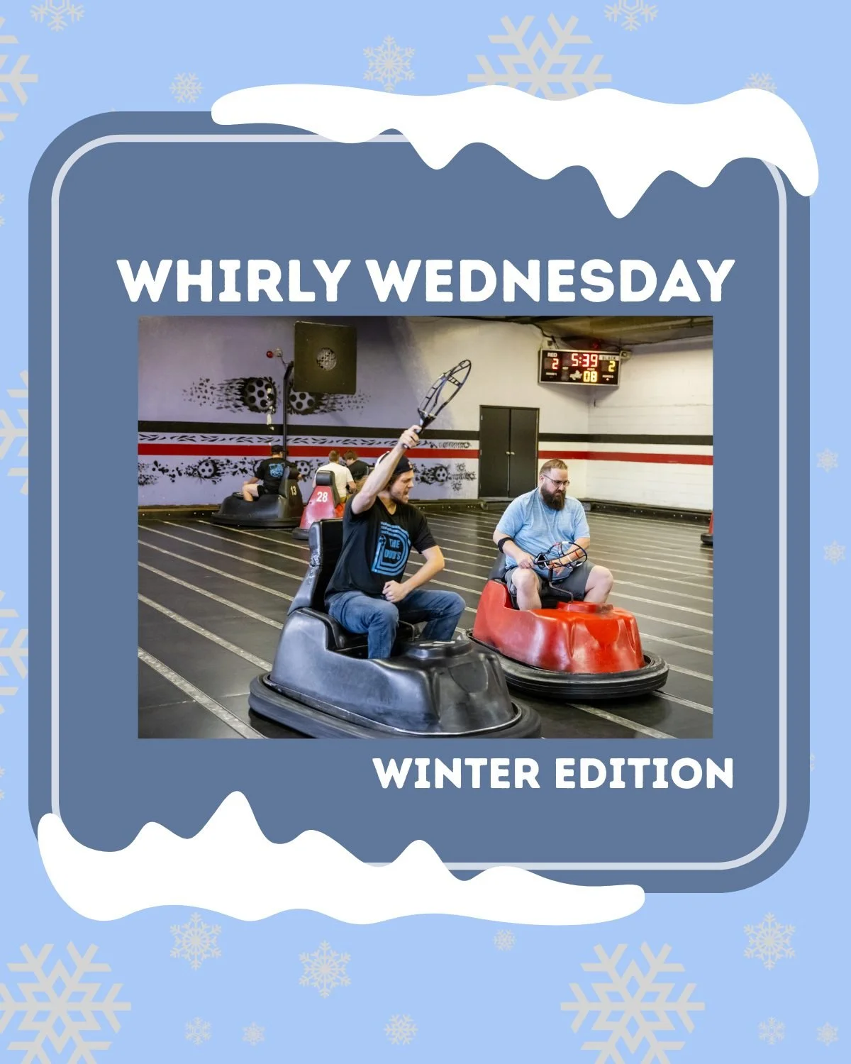 We are winterizing Whirly Wednesday to give you our best tips for planning your holiday party! Stay tuned for more tips throughout the season! #gaming #corporate #cleveland #ohio #teambuilding #clevelandsports #whirlyball #indooractivities #holidaypa