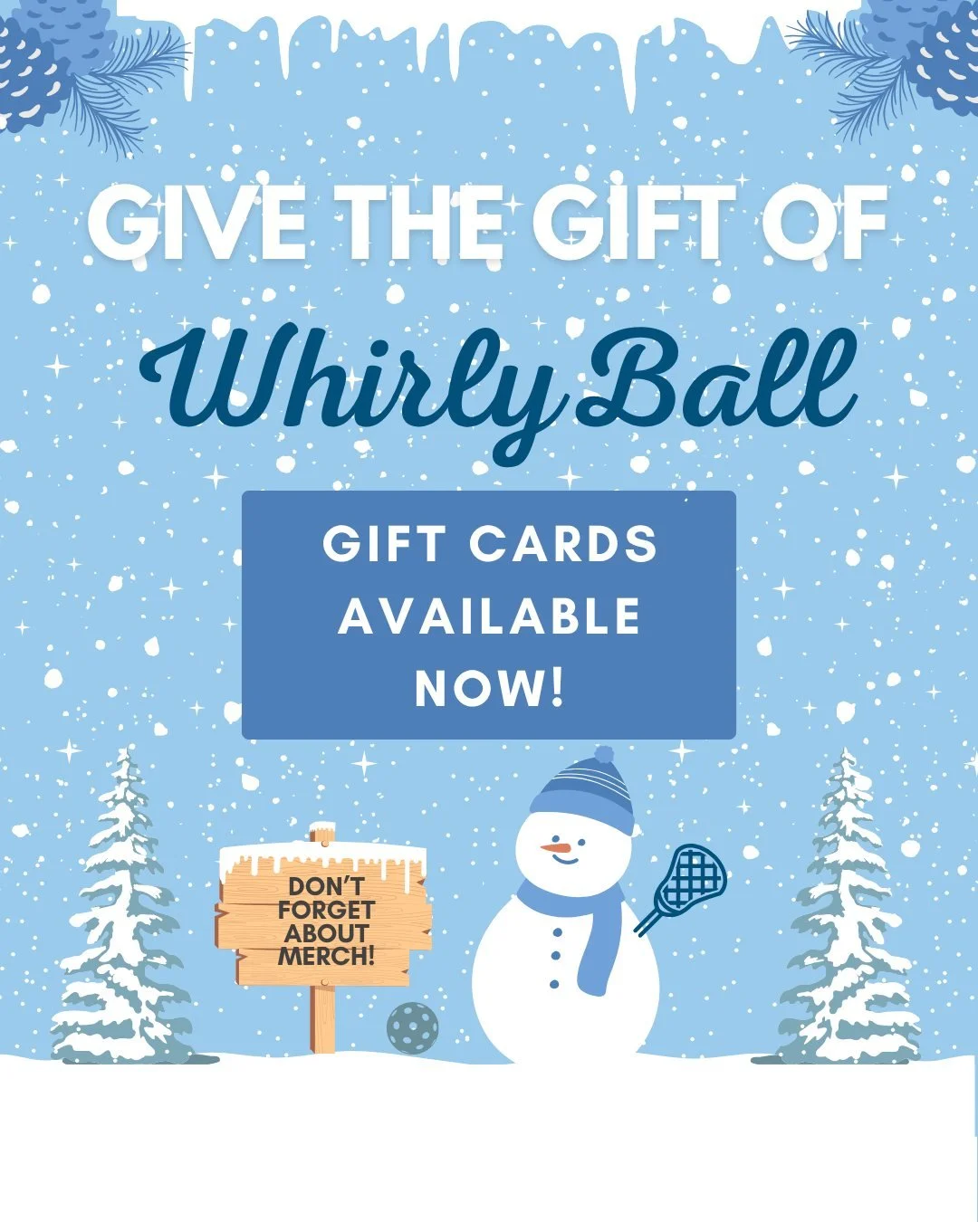 We have gift certificates and make the perfect present for anyone! Gift certificates can be used towards any food or activities here at WhirlyBall Cleveland! #ohio #clevelandohio #gaming #indooractivities #teambuilding #cleveland #WhirlyBall #familya