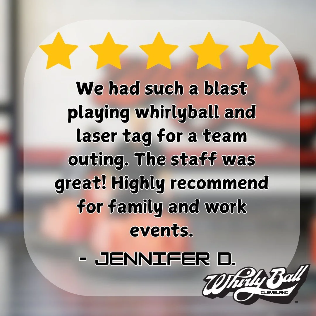 WhirlyBall is great for everyone! With 4 unique attractions, there is sure to be something for the whole team o  family!
#ohio #cleveland #clevelandsports #teambuilding #clevelandohio #indooractivities #WhirlyBall