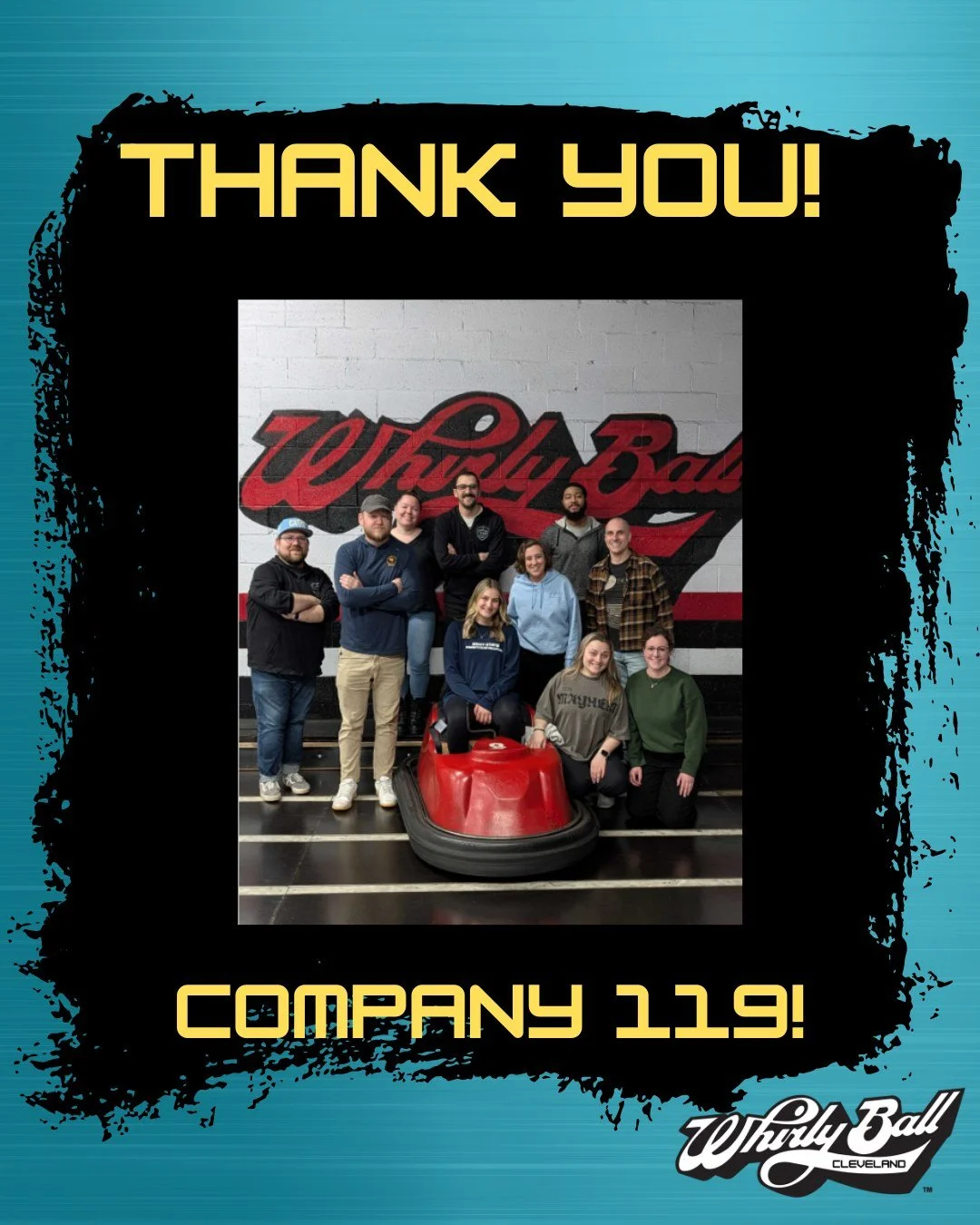 THANK YOU TO @company_119 for coming out and having a WhirlyBall party! We hope to see you again soon!

#WhirlyBall #thingstodoincleveland #clevelandohio #indooractivities #clevelandsports #teambuilding