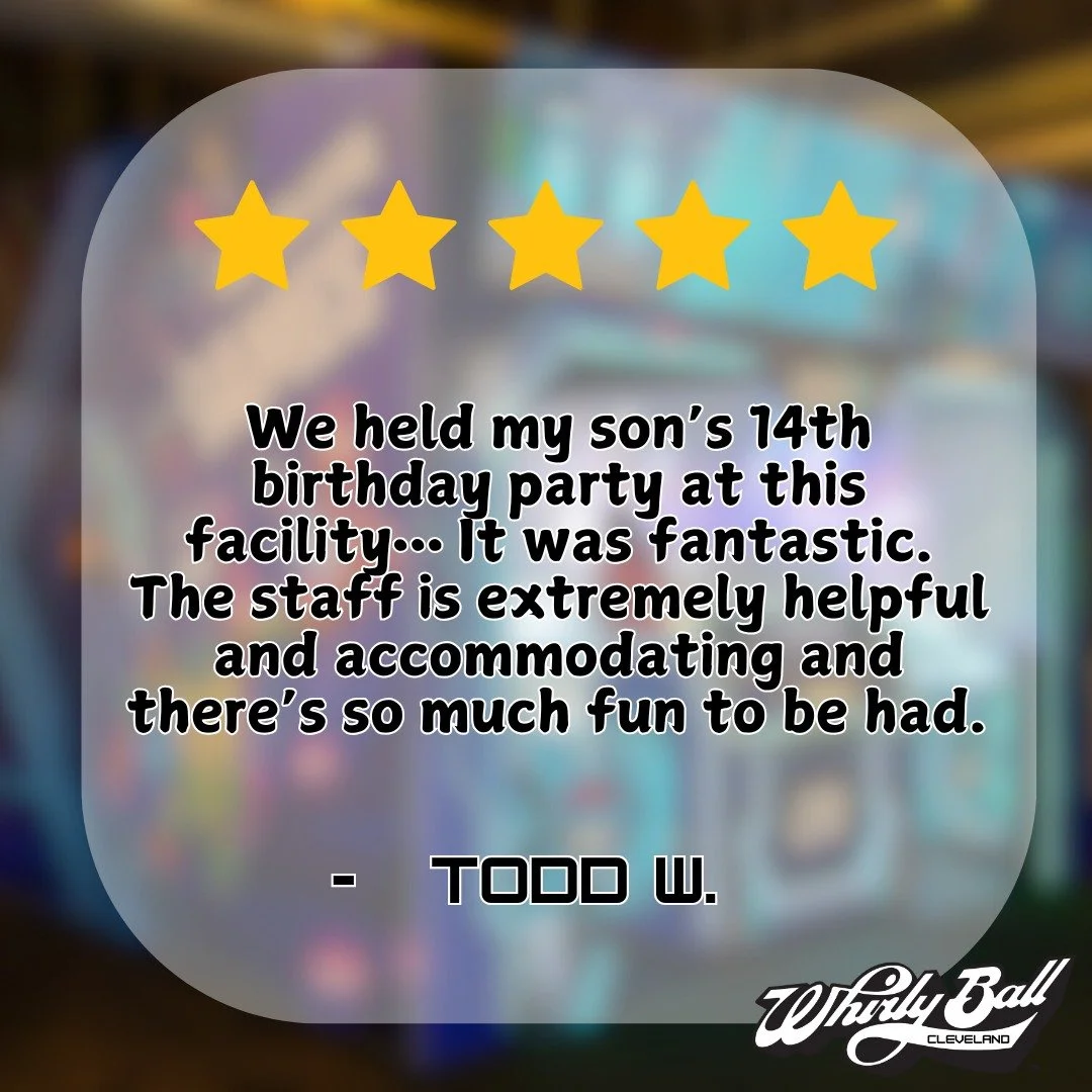 WhirlyBall is a great choice for kid (and adult!) Birthday Parties for everyone ages 9 and up! 

 #cleveland #WhirlyBall #thingstodoincleveland #indooractivities #clevelandsports #teambuilding #fivestarfriday