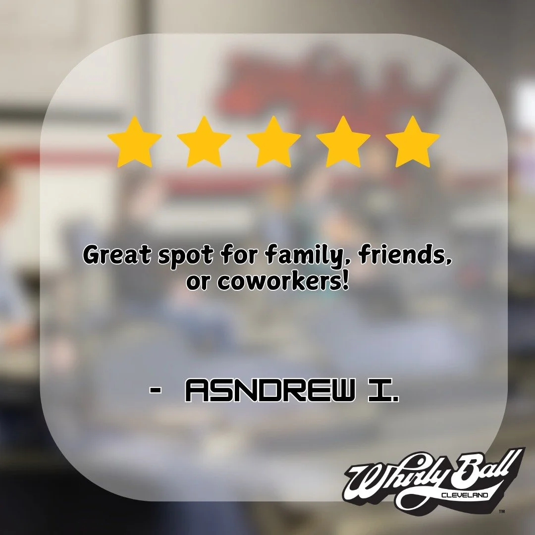 WhirlyBall is the perfect place for any group who is competitive and likes to have fun trying new and unique activities! Call or book online today to reserve your spot! 
 #clevelandohio #indooractivities #WhirlyBall #cleveland #familyactivities #thin