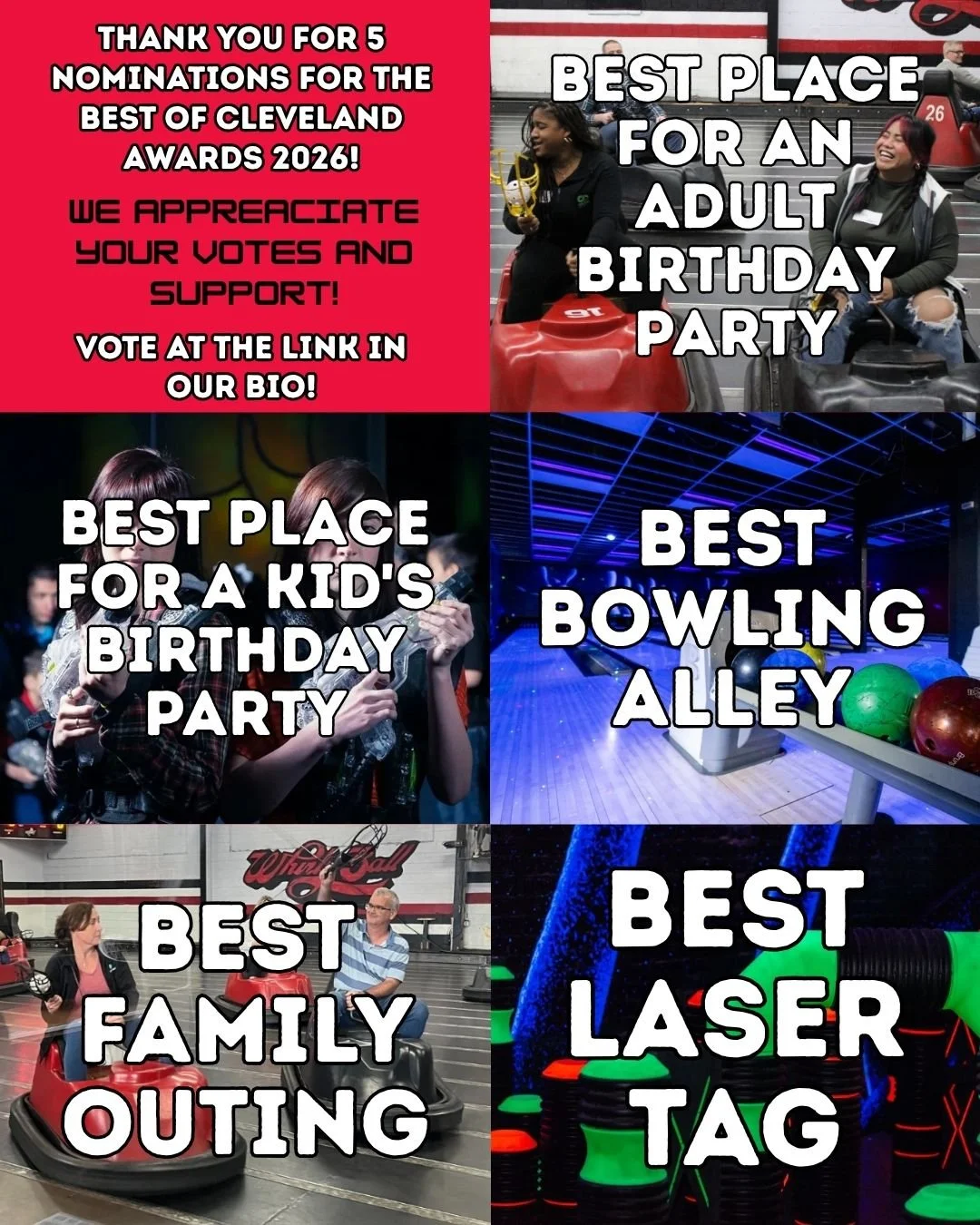 DAILY REMINDER! We are nominated for 5 categories for the @clevelandscene Best of Cleveland awards this year! We would appreciate any and all votes cast our way for any or all of the 5 categories listed below! Visit the link in our bio for a short cu