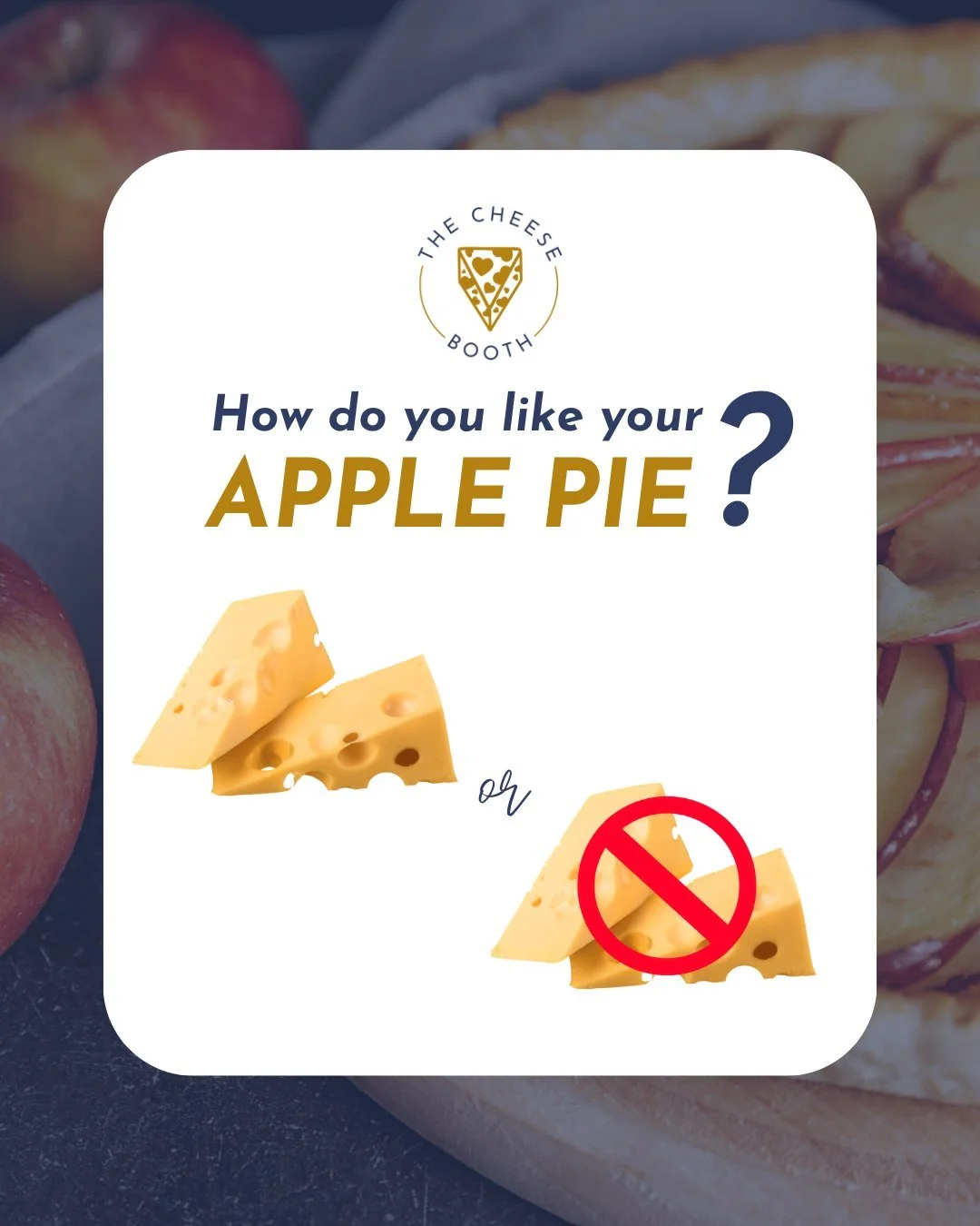 It's time to settle this...

Some swear by a slice of sharp cheddar melted over warm pie. Others say fruit desserts should never be mixed with cheese.

Where do you stand? Cast your vote in the comments, we&rsquo;re keeping score!

#OKC #CharcuterieC