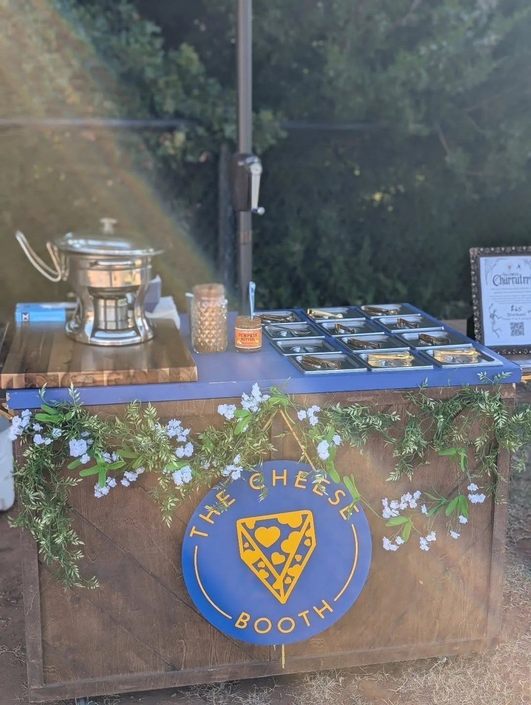 What a beautiful day for charcuterie. 

Take a break, read a book in the sun, and snack on some cheese. We all need a little R&amp;R.