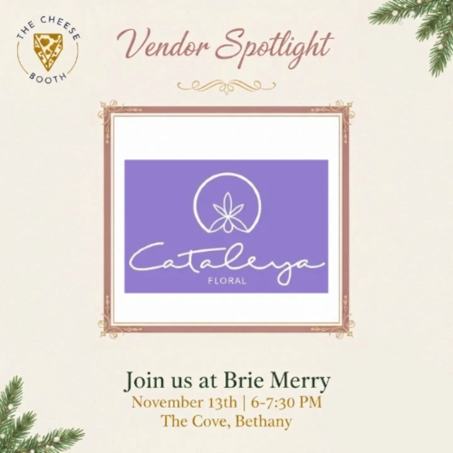 ✨ Brie Merry Vendor Spotlight ✨

Meet the beautiful mother-daughter duo behind Cataleya Floral! 💐 @cataleyafloral

At Cataleya Floral, flowers aren't just arrangements - they're stories. They design heartwarming florals that celebrate love, joy, and