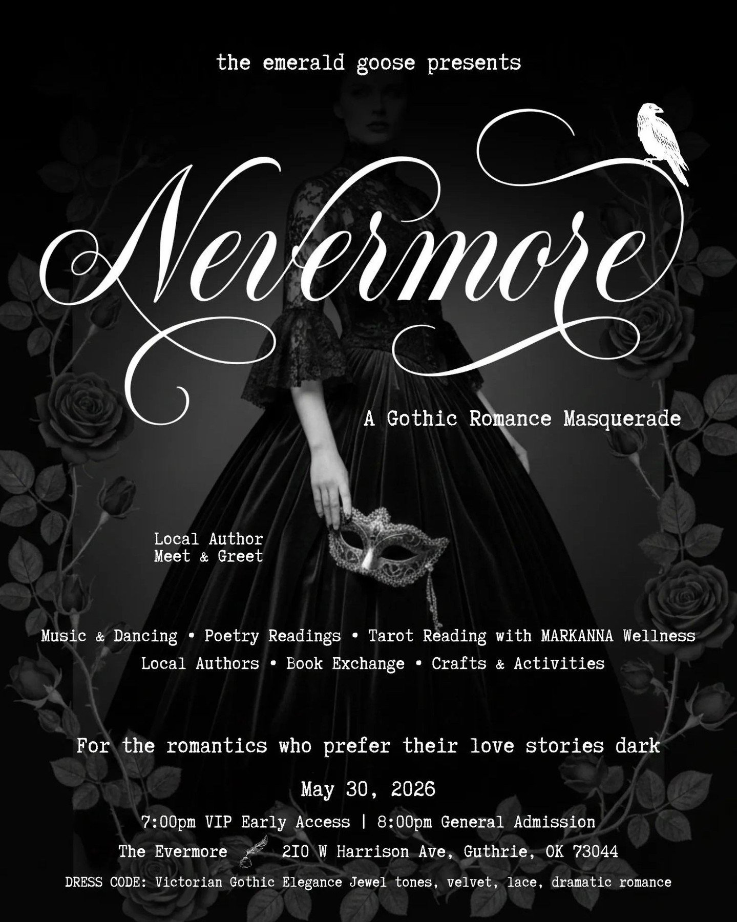 We're serving charcuterie at the Nevermore Masquerade Ball and we cannot WAIT 🧀🎭

If you're going to be there, come find our cart. If you're not... there might still be tickets available and this event is going to be stunning.

Learn more at https: