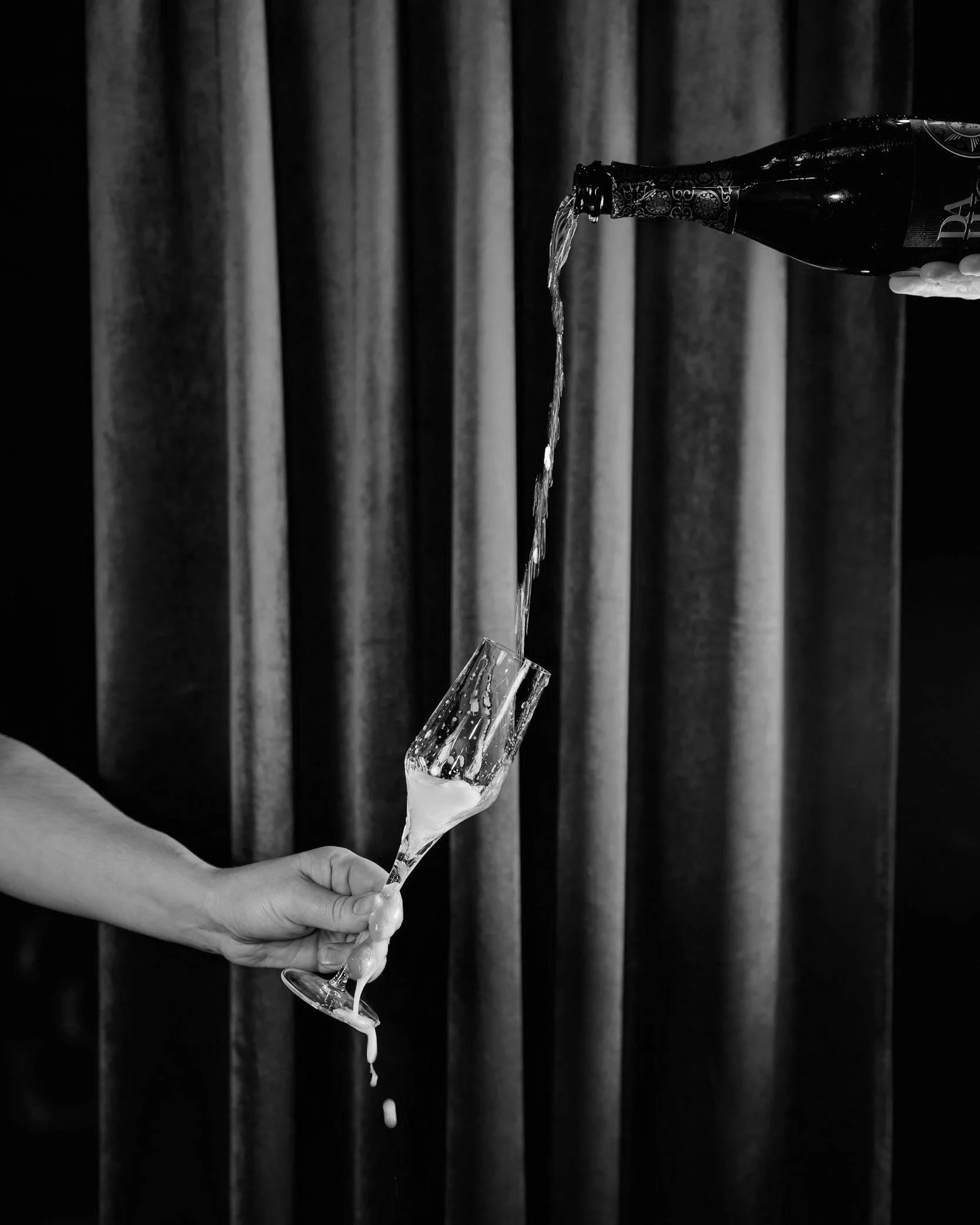 Champagne in the Fridge, Silence in the House