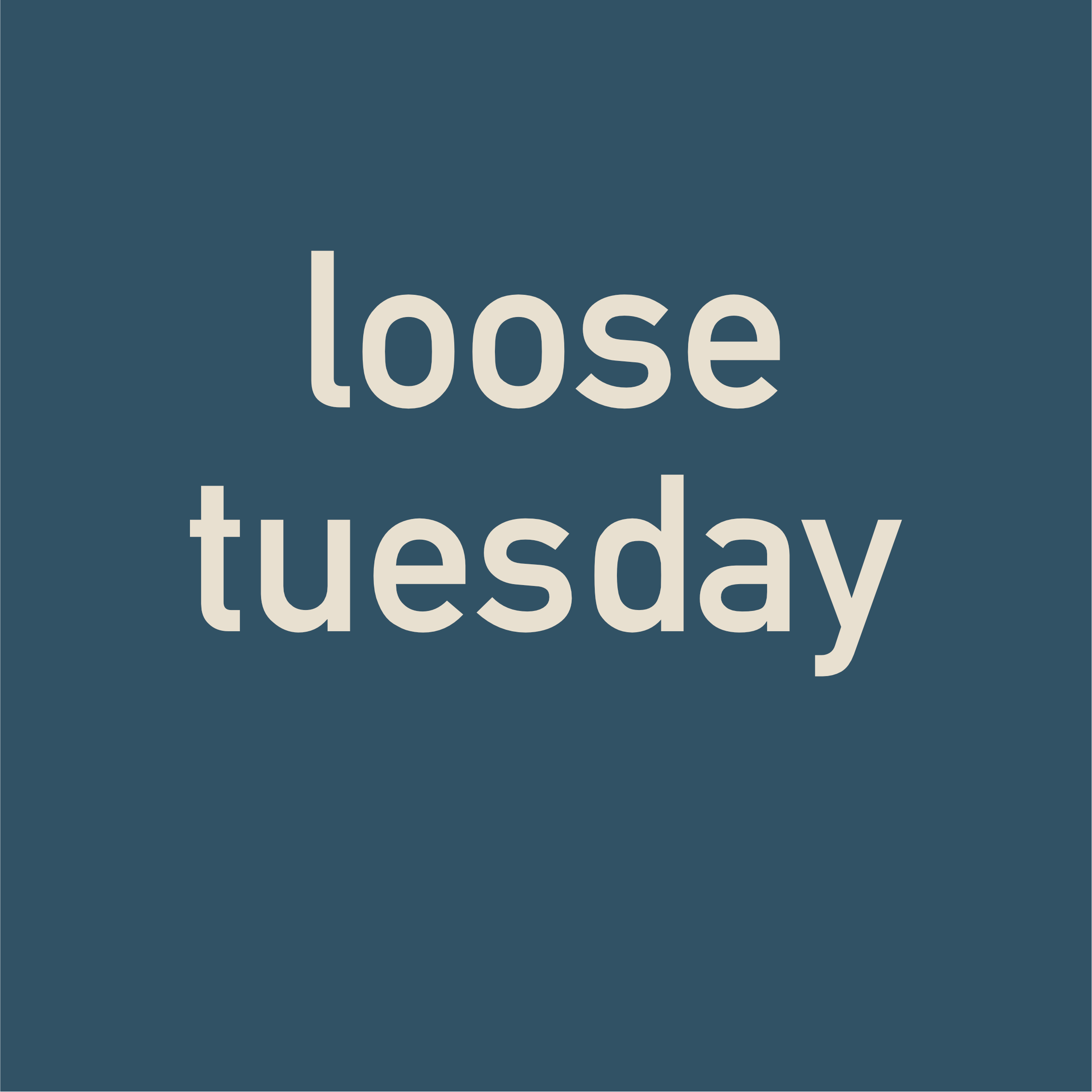 Headland sweater in deep teal with coastal landscape back print — Loose Tuesday