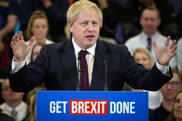 Boris Johnson and the Conservatives wins a decisive majority