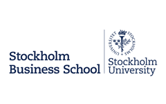 Stockholm Business School logo with Stockholm University emblem and text