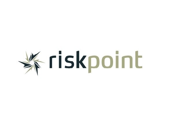 RiskPoint company logo with a starburst graphic on the left and the words 'risk point' in stylized font.