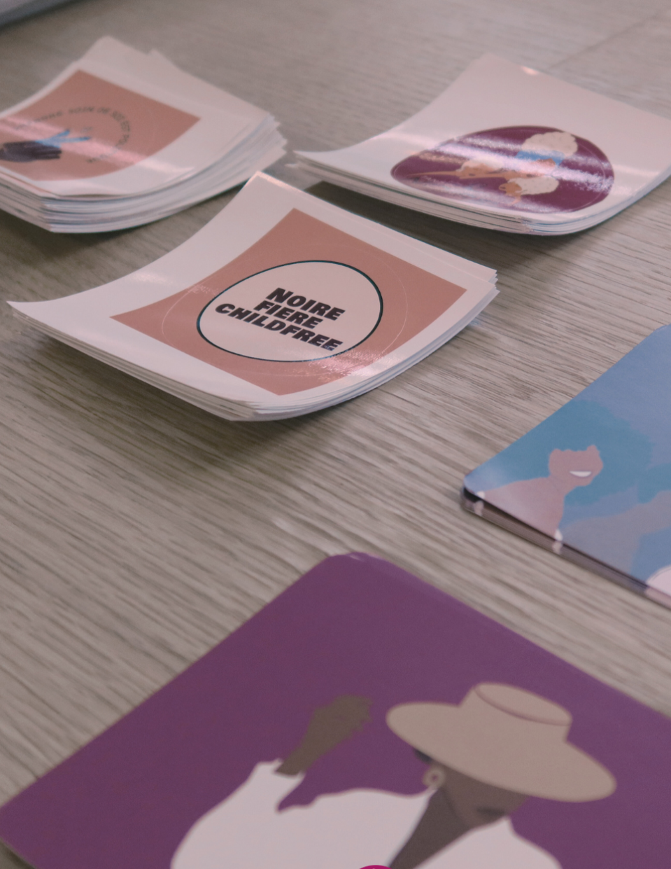 Stickers de l'association