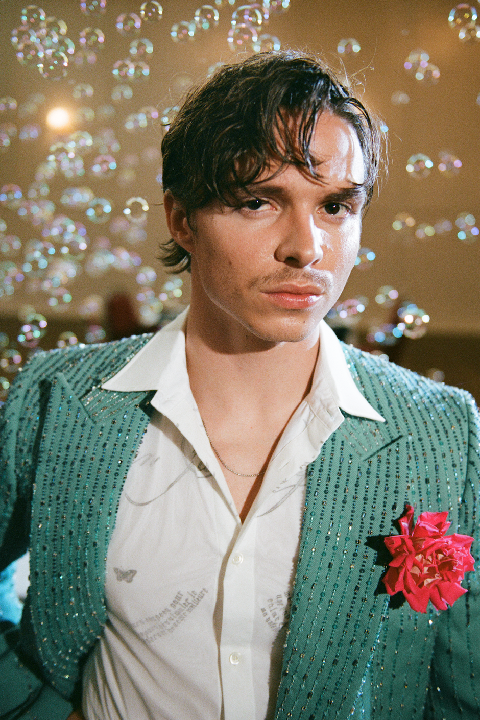 Nicholas Alexander Chavez Thinks It's Cool to Care 
