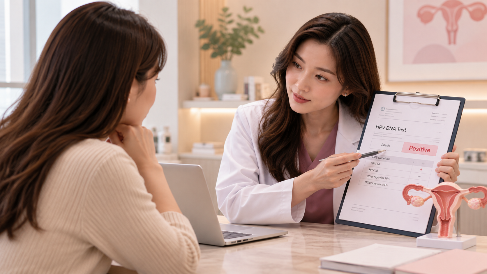 HPV Positif Tapi Tidak Ada Lesi di Mulut Rahim? Ini yang Perlu Dilakukan