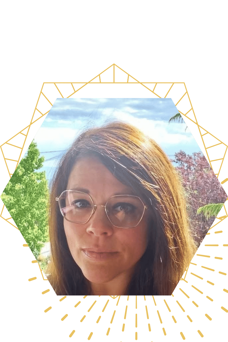 Portrait de Christelle, accompagnante des enfants, ados et parents sensibles et hypersensibles