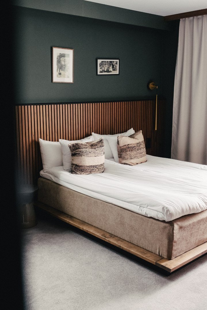 Superior room på hotell på västkusten
