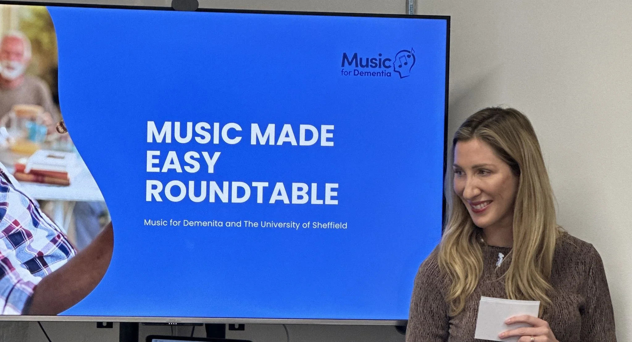 Music for Dementia and the University of Sheffield convened industry roundtable 