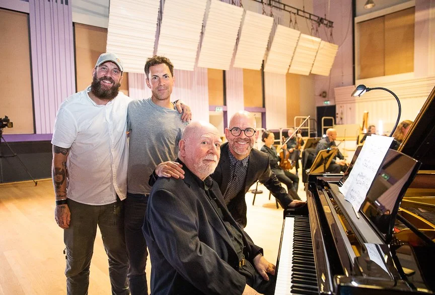 Paul Harvey – who captured the nation’s hearts with his Four Notes composition – collaborates with Aled Jones on new Christmas song 