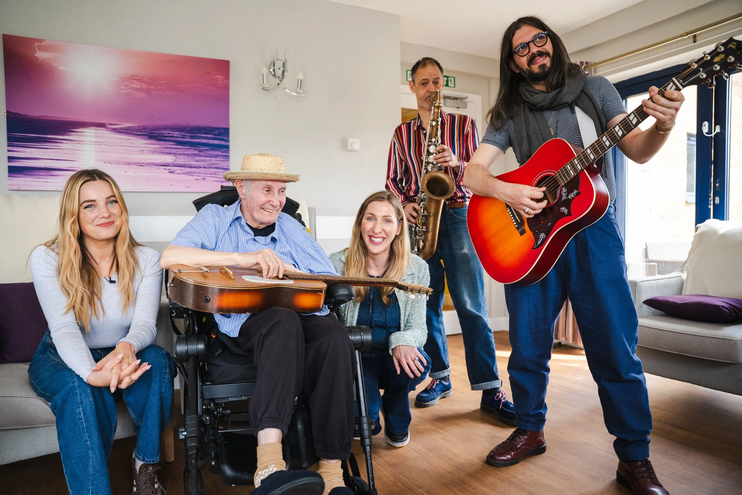 Sian Welby inspired by the power of live music in dementia care by The Spitz