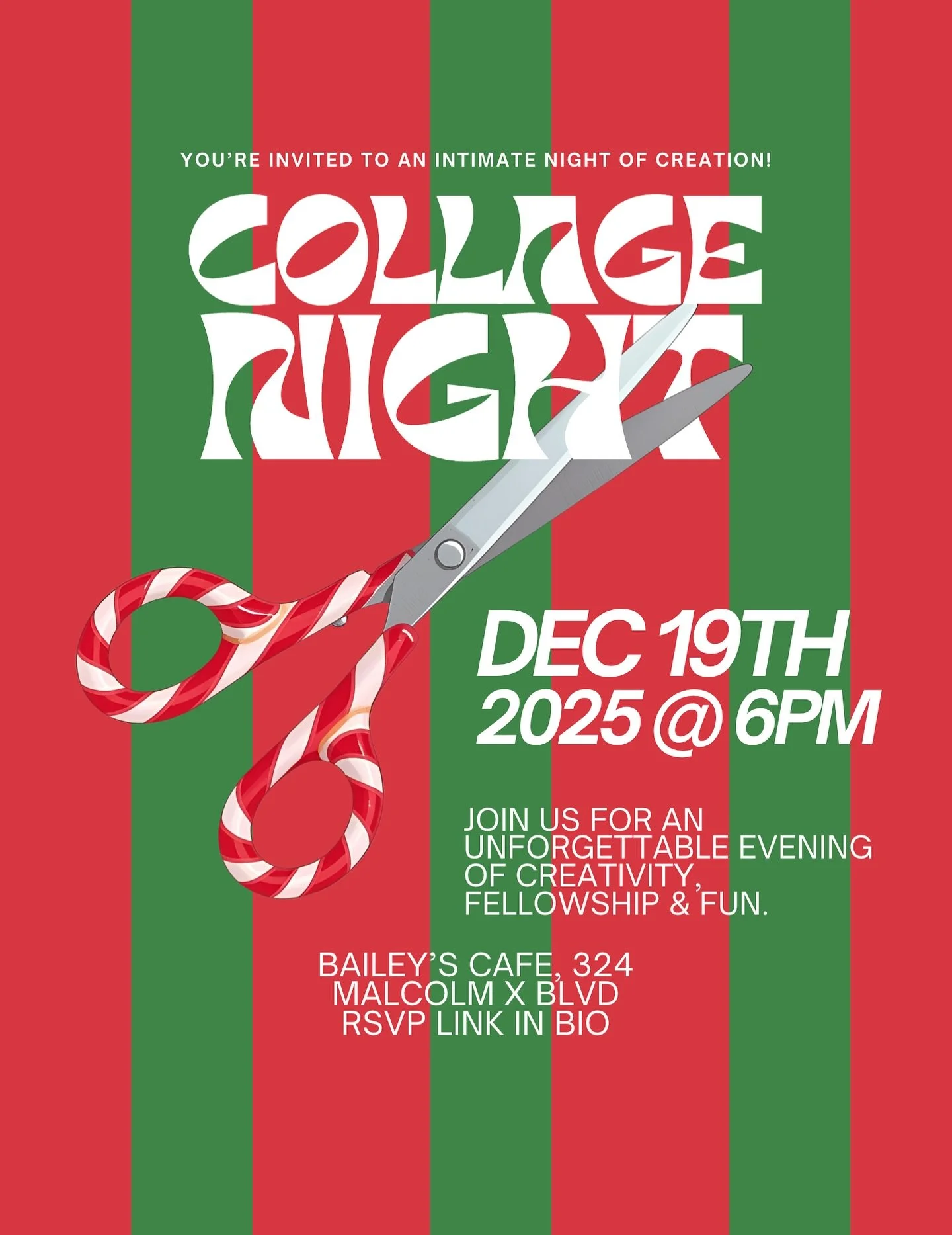 Collage Night is back! ✂️✨🎁🎉
Paige + GBWY are teaming up again because, clearly, we make magic when there&rsquo;s paper, glue, and a room full of folks ready to create something real. Pull up, cut it up, piece it together on the page and in your li