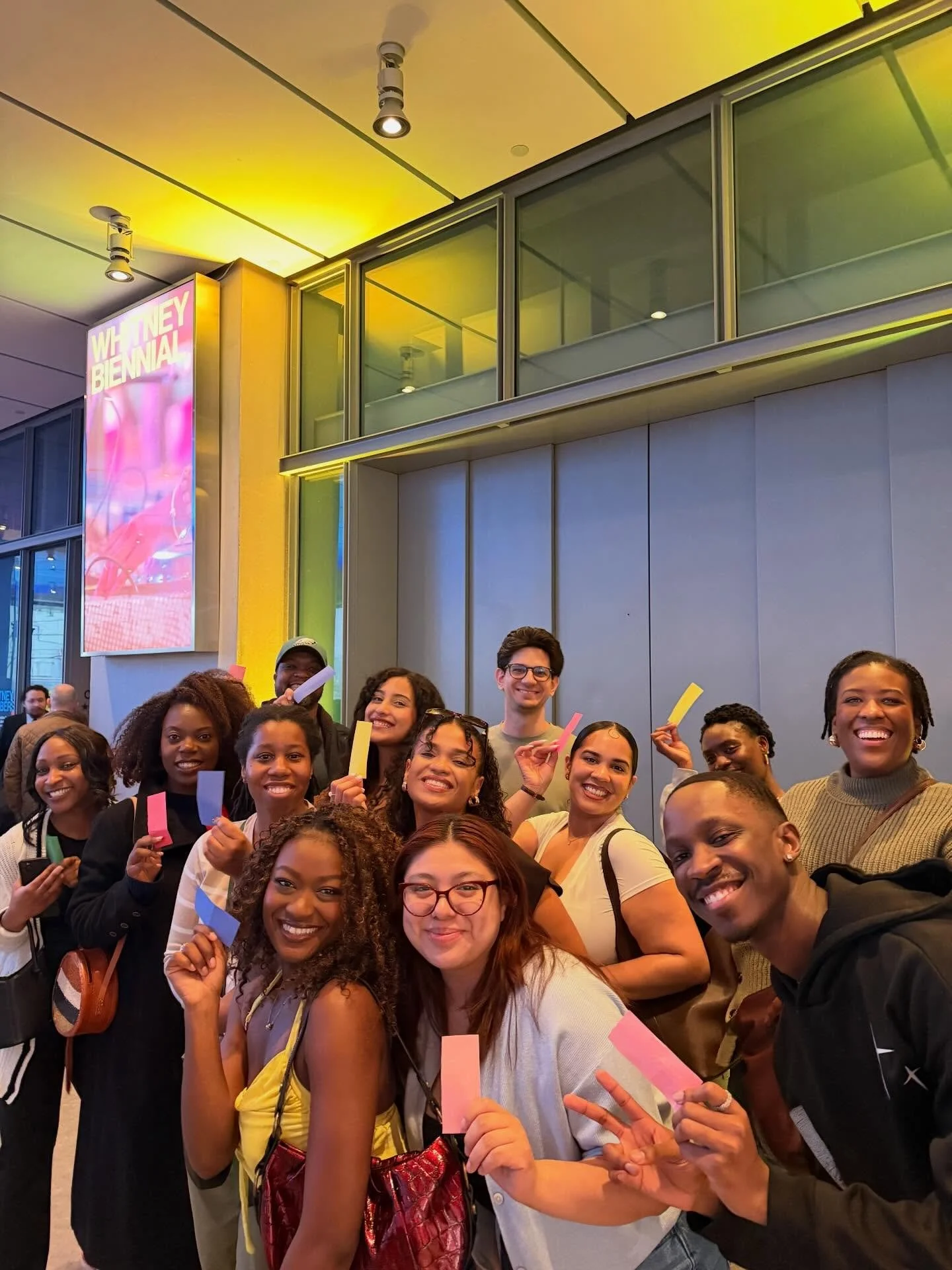 Our first Color Walk was a success!!

Last night @whitneymuseum felt really special. We experienced art and our growing community in a way that felt natural and grounding. Meeting new people and just being present made the night so magical ✨

Thank y