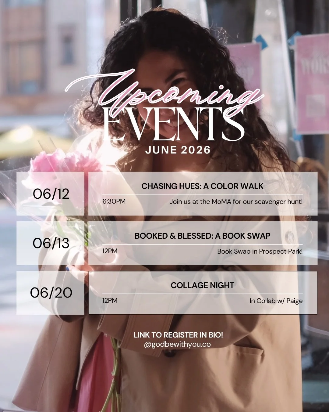 This month we&rsquo;re not doing &ldquo;just one kind of gathering&rdquo; we&rsquo;re building three different ways to slow down, create, and connect.

We&rsquo;re starting with Chasing Hues: a color walk through the Museum of Modern Art, where we mo
