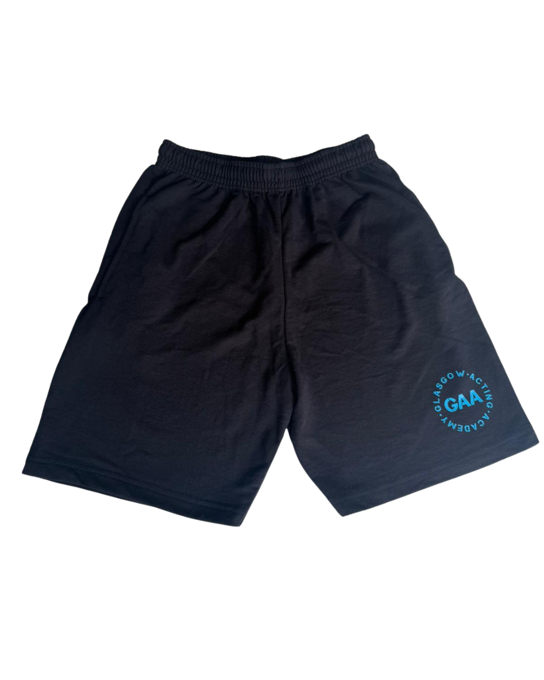 Black athletic shorts
