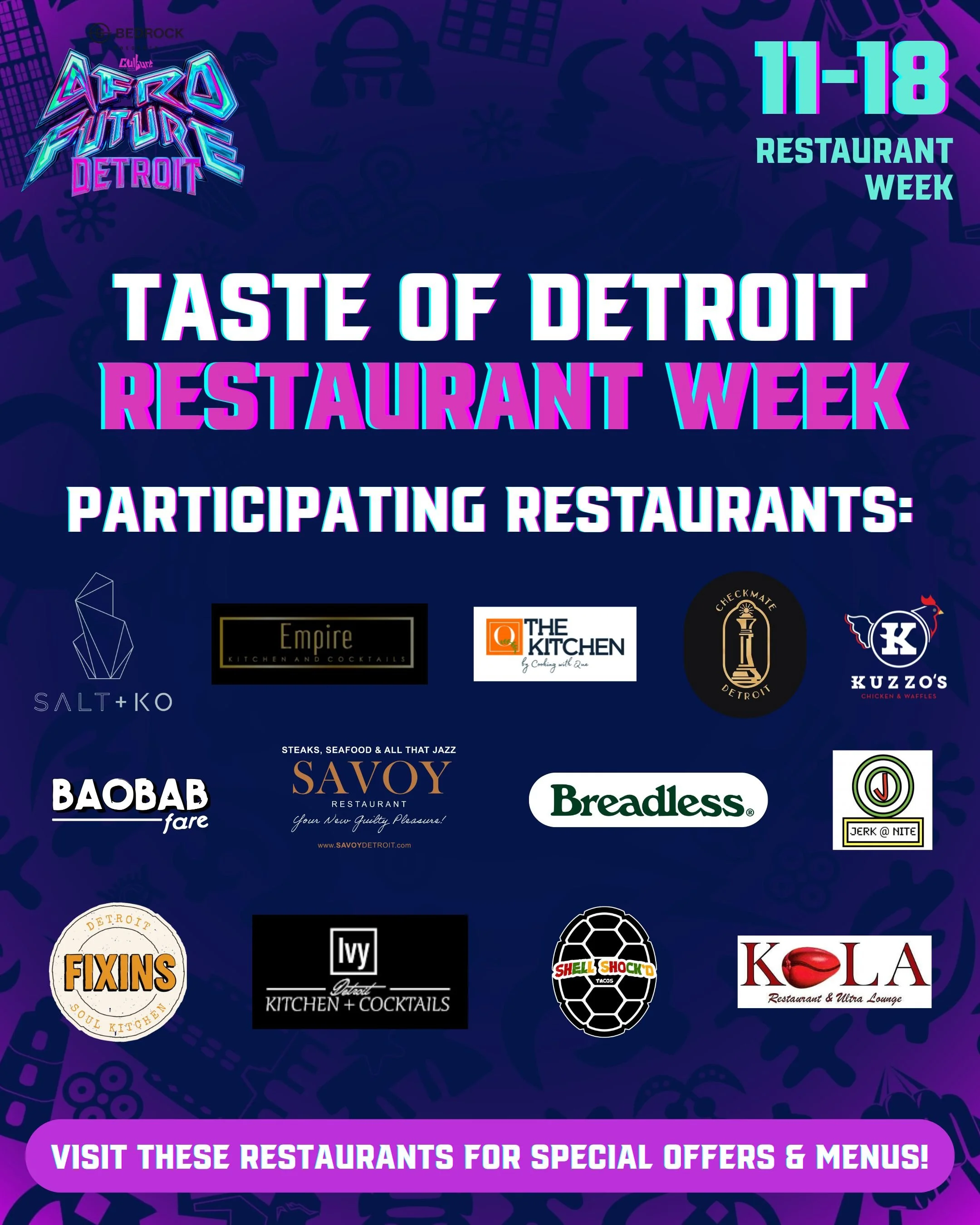 AfroFuture's Taste of Detroit Restaurant Week