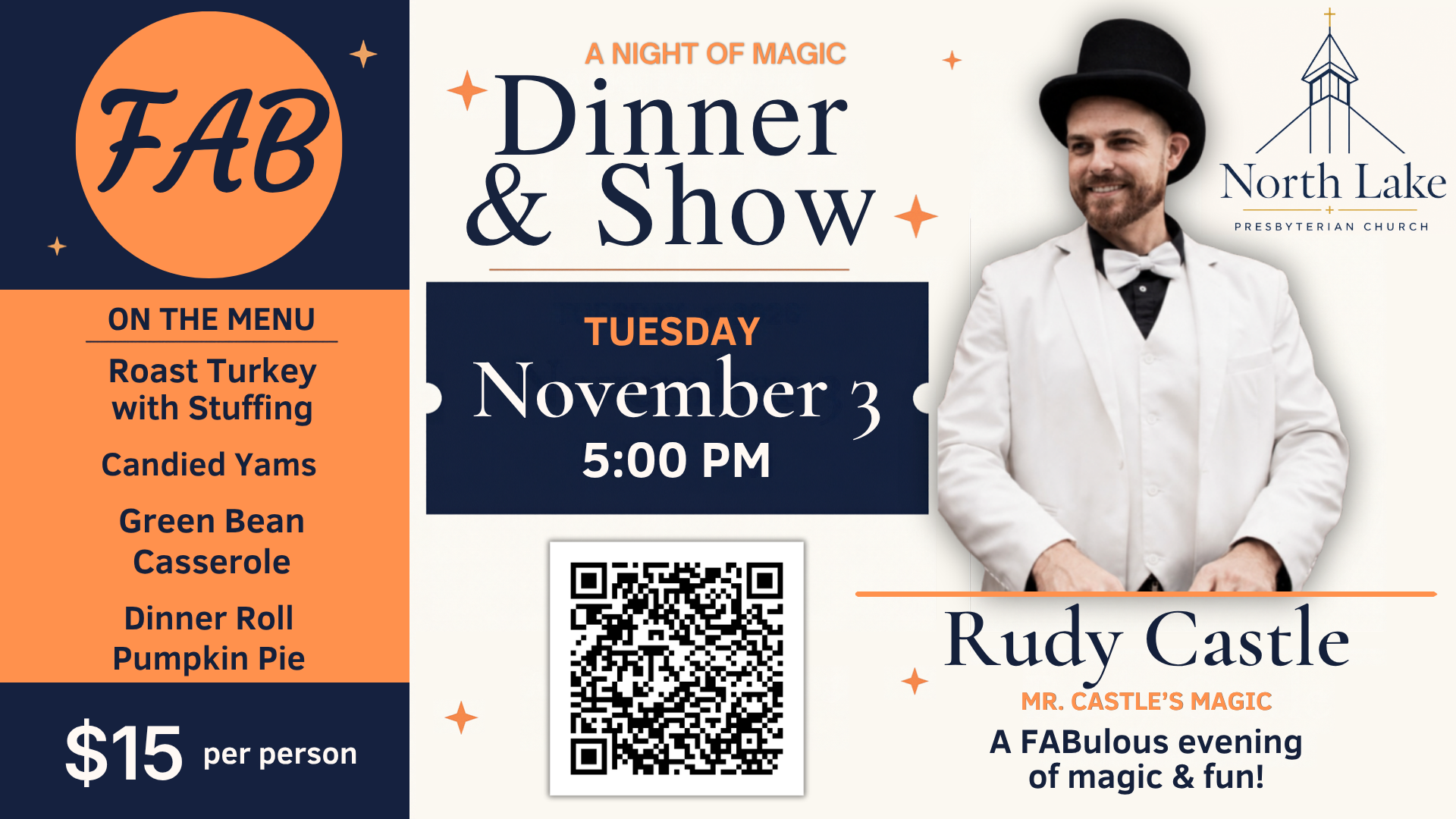 FAB Dinner &amp; Show: A Night of Magic