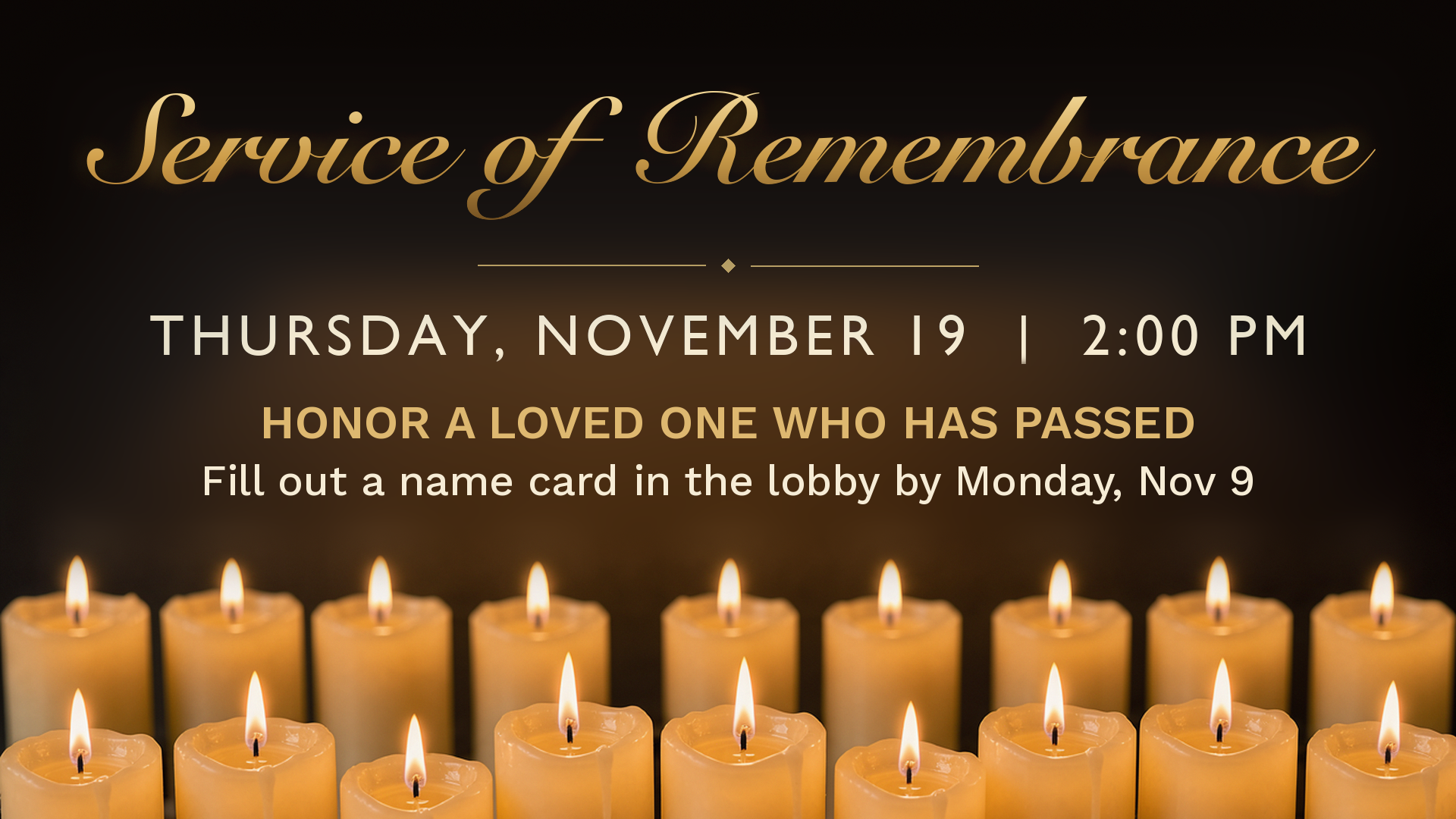 Service of Remembrance