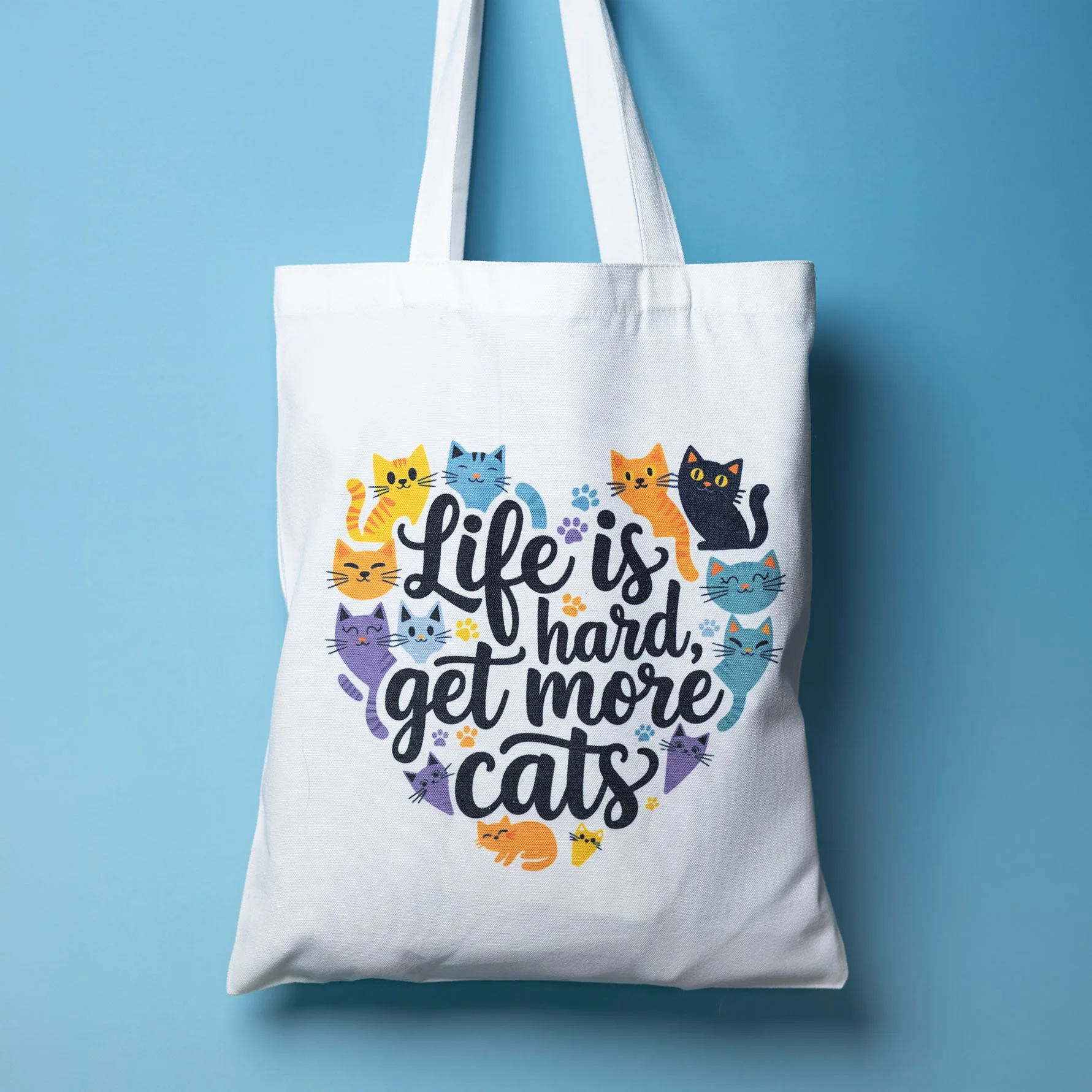 Life is Hard, Get More Cats Tote