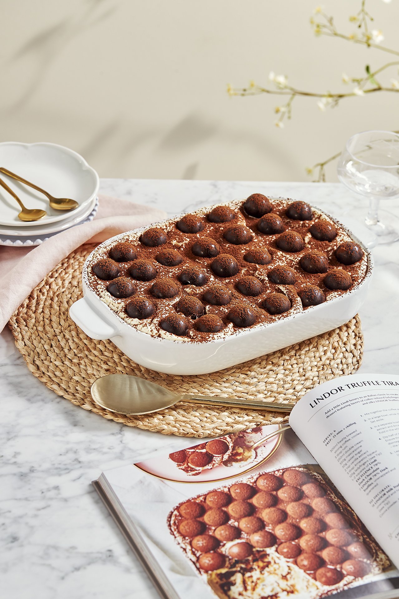 Lindt’s new cookbook.