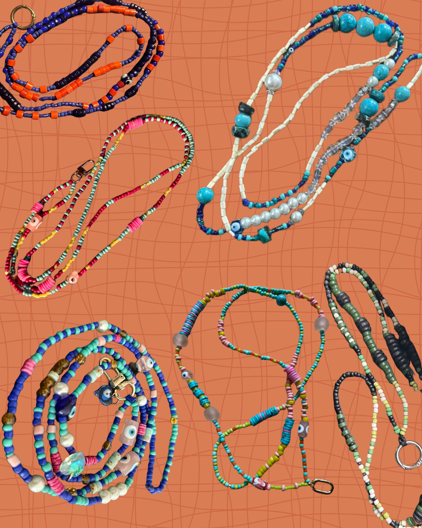 custom beaded crossbody