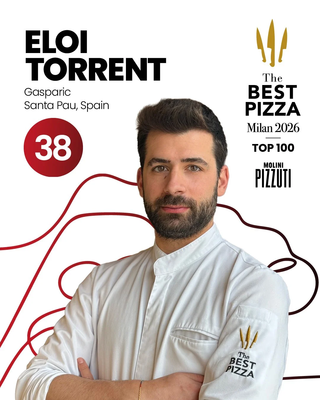 Eloi Torrent, 38 del món a The Best Pizza Chef 2026