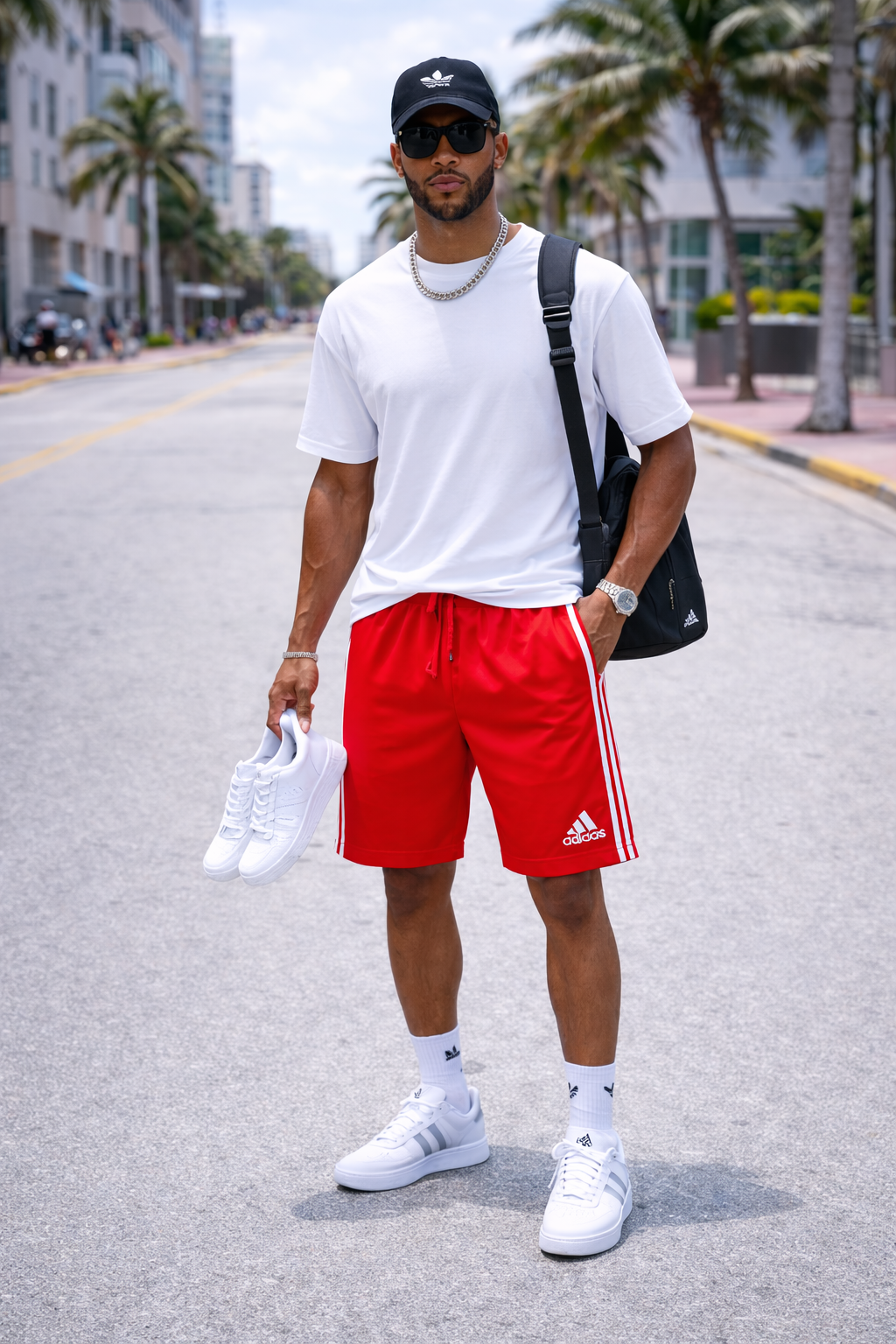 Short swimwear Adidas Size small