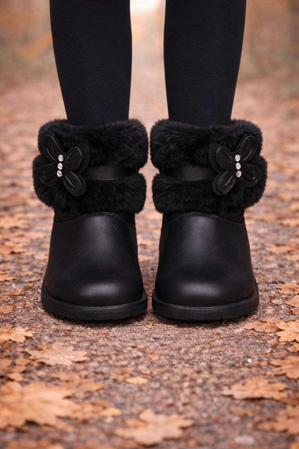 Bottines en Cuir Bébé Clara