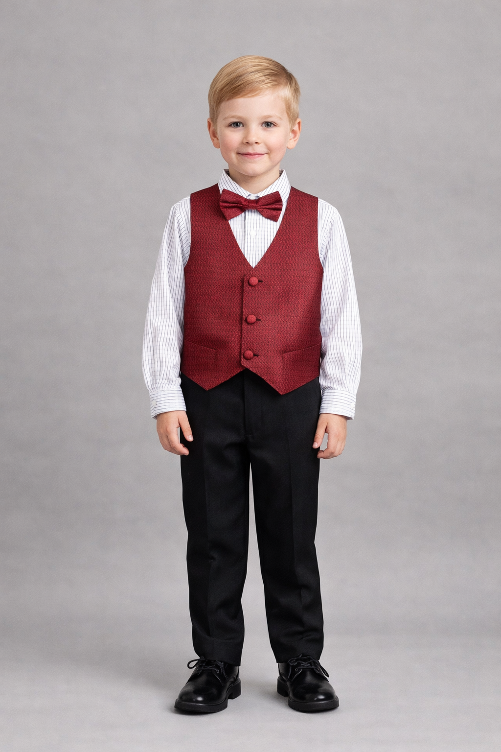 Costume à Accents Rouges Kaleo