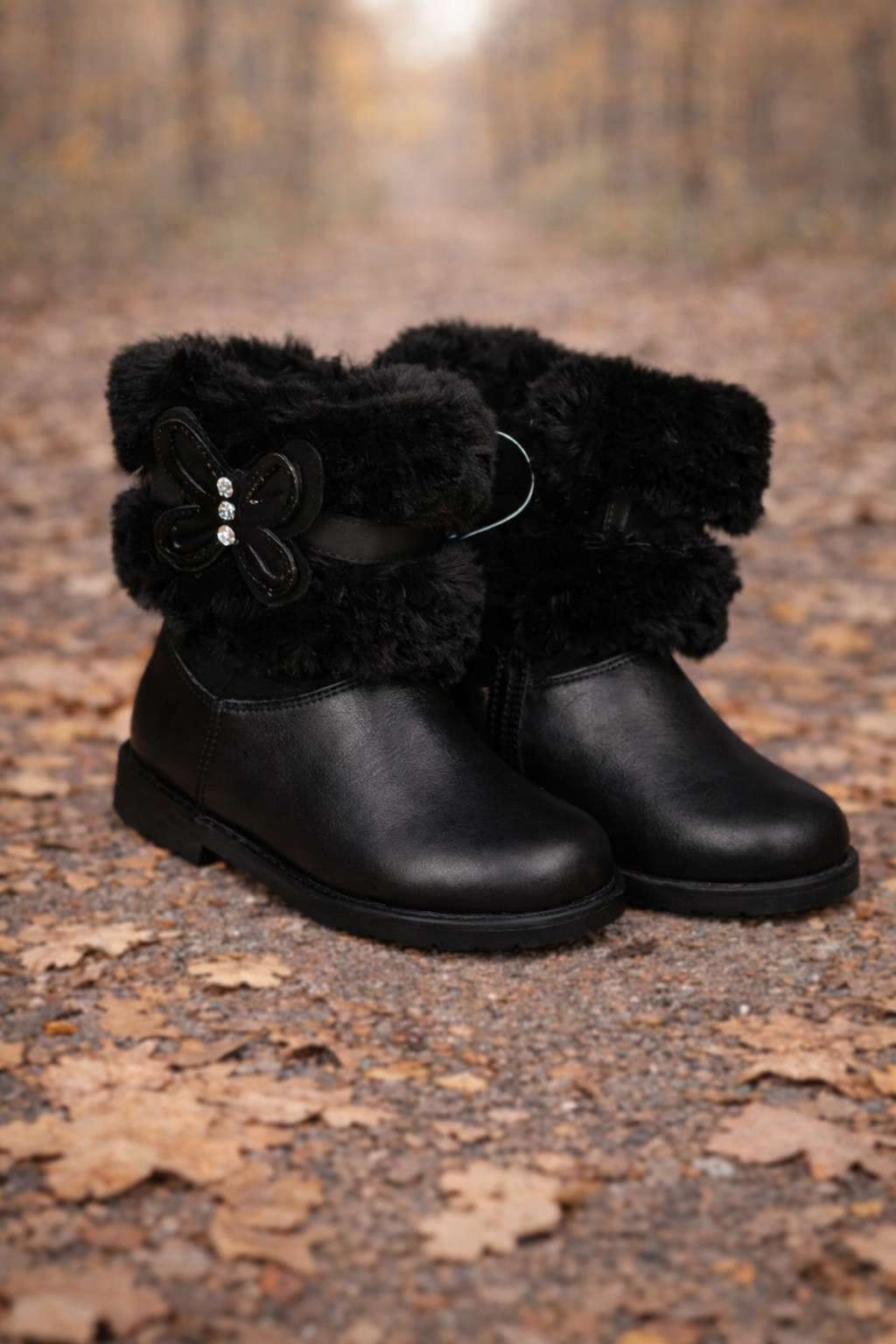 Bottines en Cuir Bébé Clara