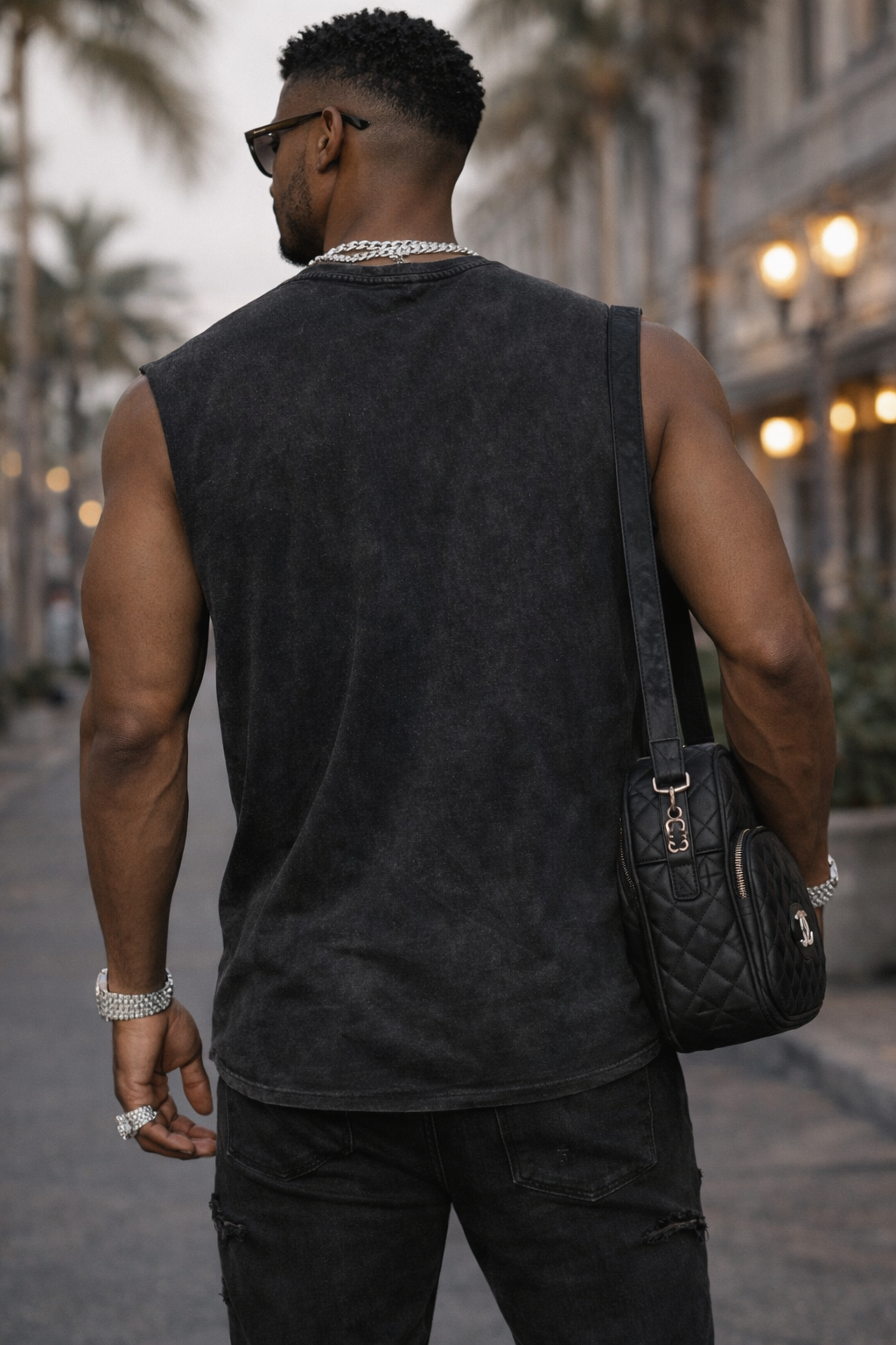 Chandail Noir Copper Rivet Drew