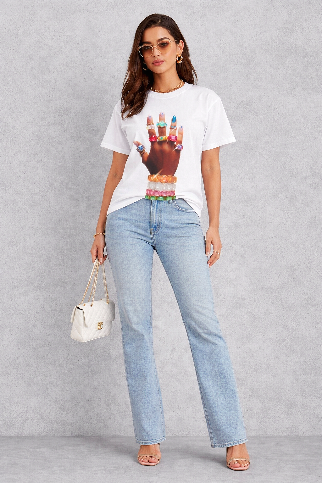 T-Shirt Coloré Gabbie