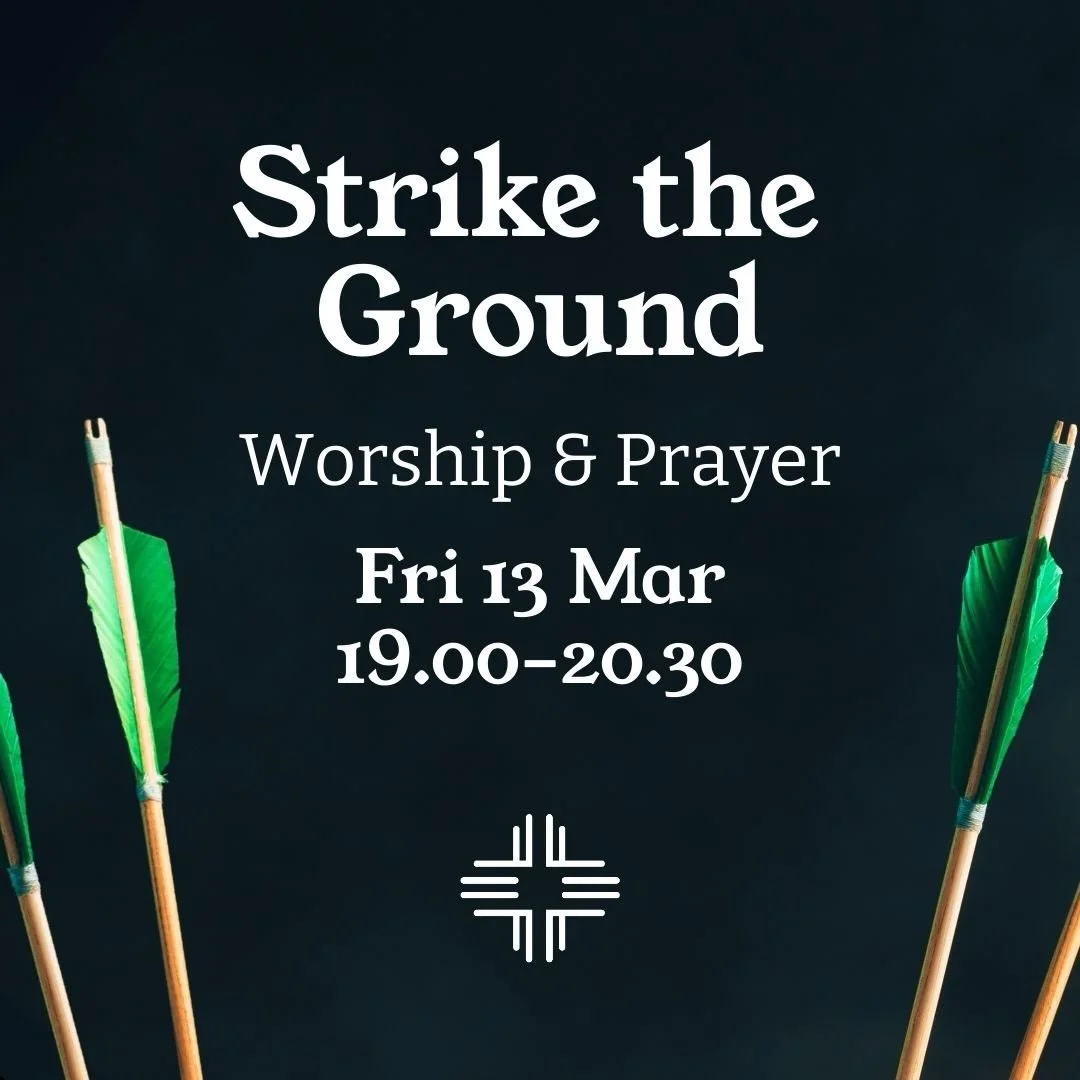 Strike the Ground is on again this Friday! Come and join us as we continue to pray together for revival in our city, our nation and the nations. See you there!